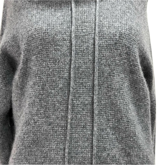 Cashmere Charter Club Luxury Hooded Hi Low 100% Cashmere Sweater - Picture 8 of 10